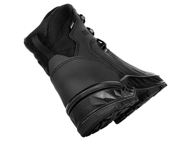 LOWA ZICON GTX MID Svart 10,5 Medelhög poliskänga med Gore-Tex 