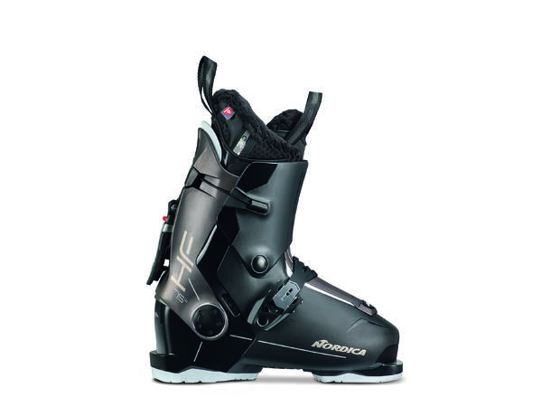 NORDICA HF 75 W Svart/Brons 255 Pjäxa dam Premium Comfort 