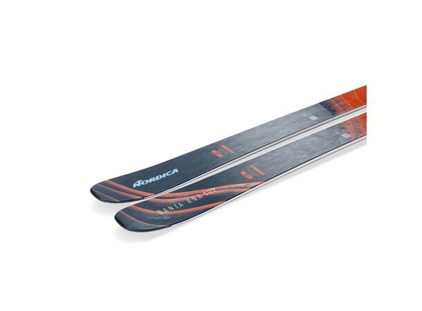 NORDICA SANTA ANA 102 Blå/Röd 167 Skidor All Mountain dam (flat) 
