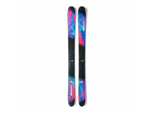 NORDICA UNLEASHED 120 Svart/Röd 190 Skidor Freeride Twintip (flat) 