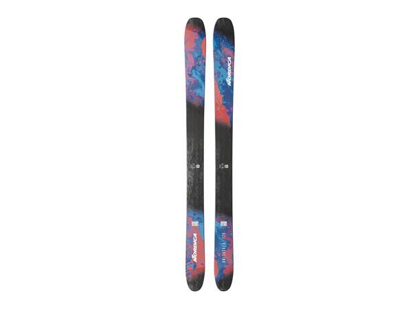 NORDICA UNLEASHED 120 Svart/Röd 190 Skidor Freeride Twintip (flat) 