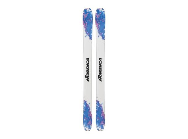 NORDICA UNLEASHED 120 Svart/Röd 190 Skidor Freeride Twintip (flat) 
