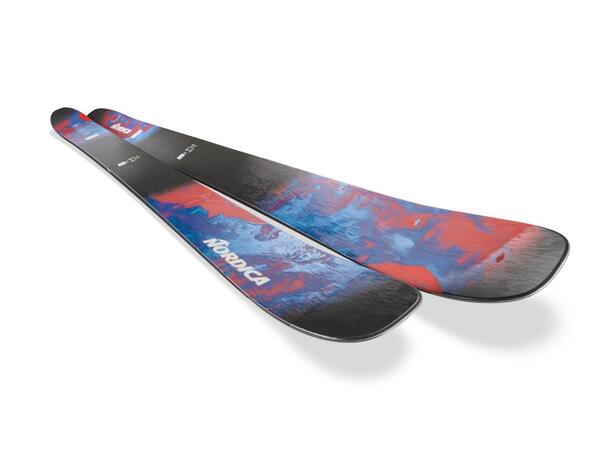 NORDICA UNLEASHED 120 Svart/Röd 190 Skidor Freeride Twintip (flat) 