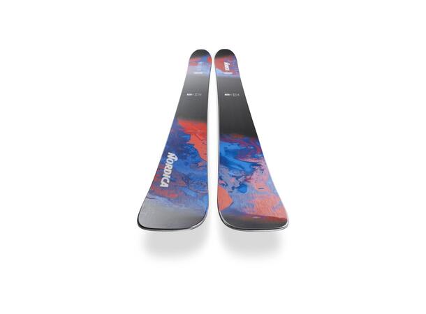 NORDICA UNLEASHED 120 Svart/Röd 190 Skidor Freeride Twintip (flat) 