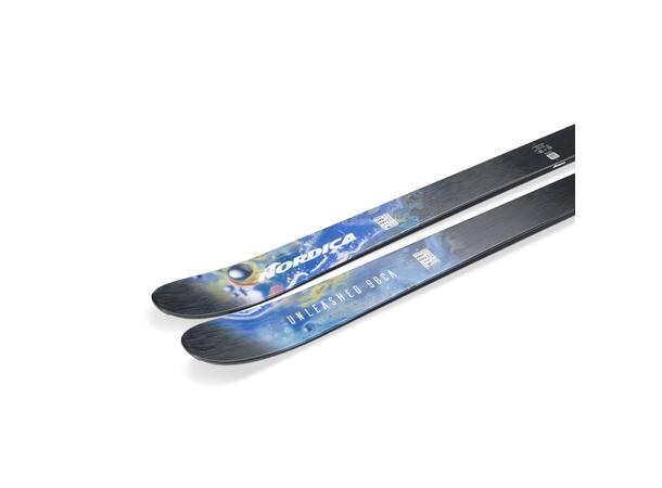 NORDICA UNLEASHED 98 CA Svart/Blå 174 Skidor Freeride Twintip (flat) 
