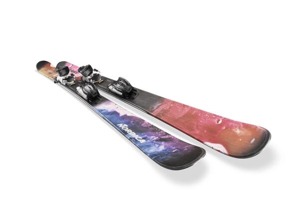 NORDICA UNLEASHED J +4.5 WB Rosa 118 Skidpaket ink.bindning J4.5WB (0C9021MH) 