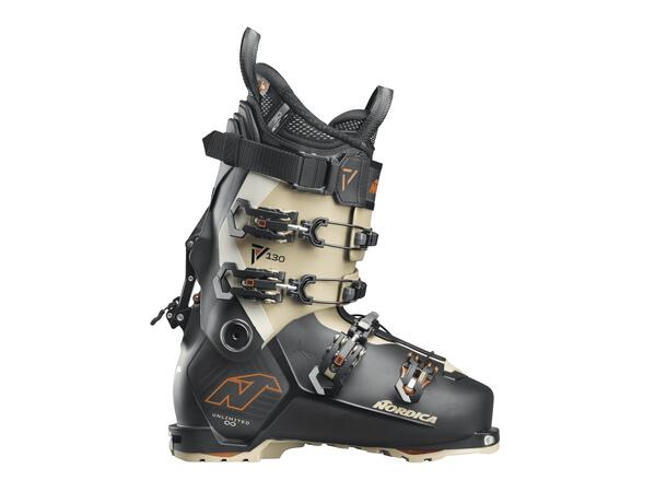 NORDICA UNLIMITED 130 DYN Svart/Sand 265 Pjäxa All mountain Touring herr 