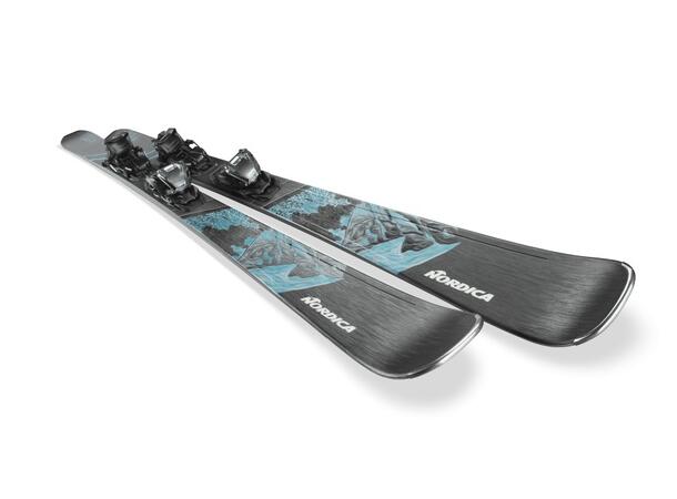 NORDICA WILD BELLE 78 +TP2 10 Svart 156 Skidpaket ink.bindning TP2 10 (0C8020SA) 
