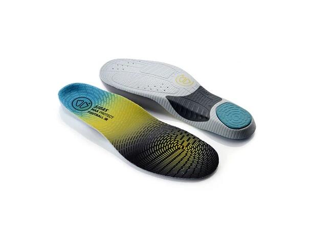 SIDAS MAX PROTECT FOOTBALL JR Svart XXS Iläggssulor för fotboll 