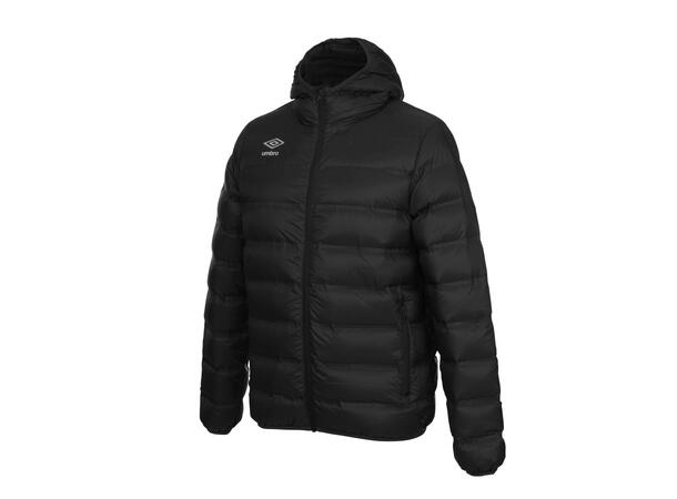 UMBRO Deli Down Jacket Jr Svart 164 Dunjacka med luva junior 