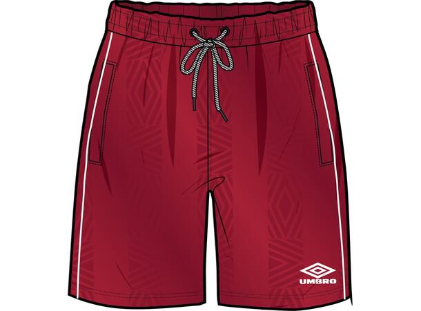 UMBRO Football Short Röd M Shorts 