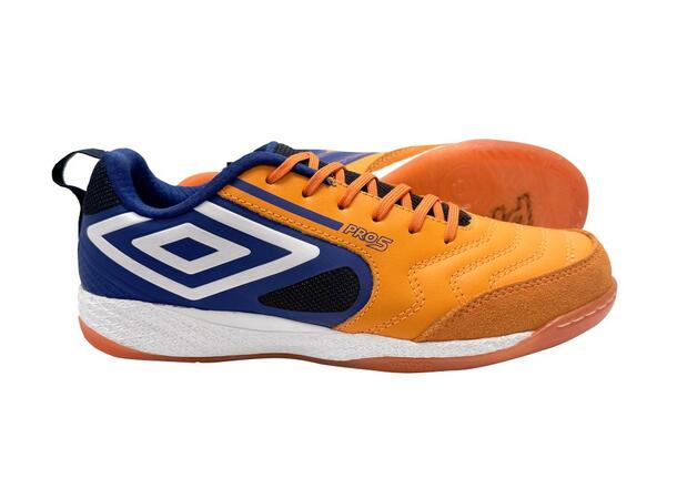 UMBRO Pro 5 Bump Orange/Blå 39 Futsal indoorsko 