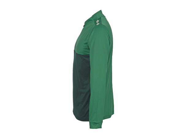 UMBRO UX Pro Half Zip Jr Grön/Vit 164 Träningströja med krage junior 