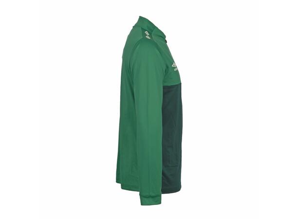 UMBRO UX Pro Half Zip Jr Grön/Vit 164 Träningströja med krage junior 