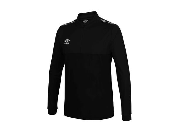 UMBRO UX Pro Half Zip Svart/Vit XXL Träningströja med krage 
