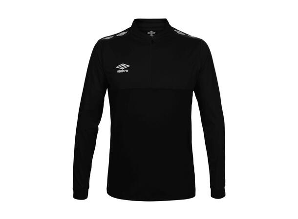 UMBRO UX Pro Half Zip Svart/Vit XXL Träningströja med krage 