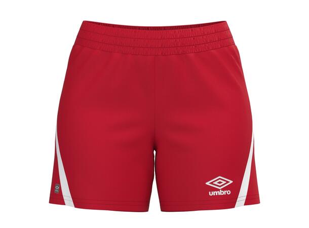UMBRO UX Pro Shorts W Röd/Vit 36 Kortbyxa dam 