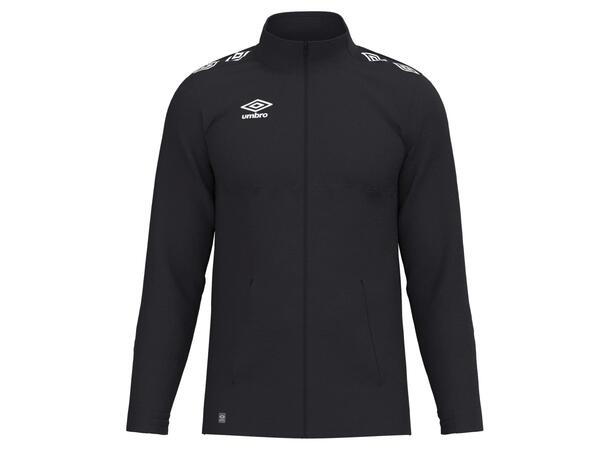 UMBRO UX Pro Trn Jkt Jr Svart/Vit 164 Vindtät träningsjacka junior 