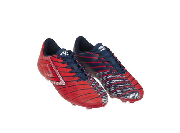 UMBRO Velocita Elixir Leag FG J Röd 33 Fotbollsko med fasta dobbar 