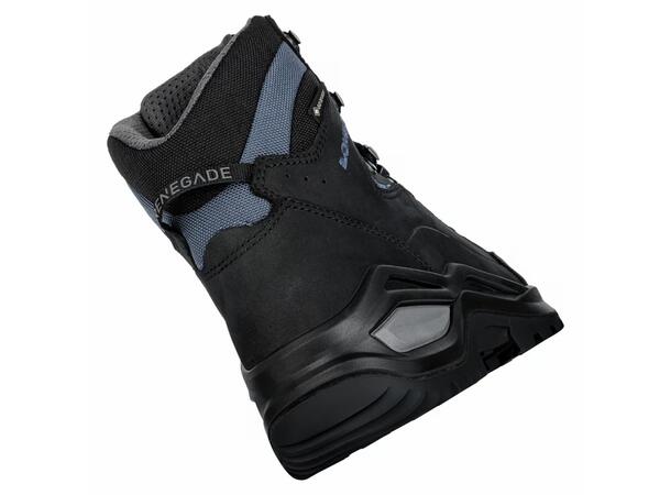 LOWA RENEGADE EVO GTX MID WS Svart 6 Vandringskänga med Gore-Tex dam 
