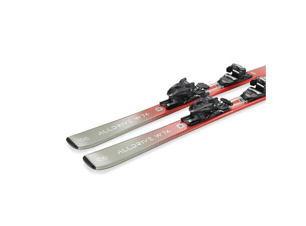 NORDICA ALLDRIVE W 74 +TP10 Oliv 156 Skidpaket ink.bindning TP2 (0C8020SA) 