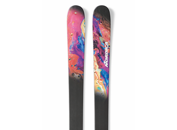 NORDICA UNLEASHED 108 Svart/Lila 186 Skidor Freeride säsong 25/26 