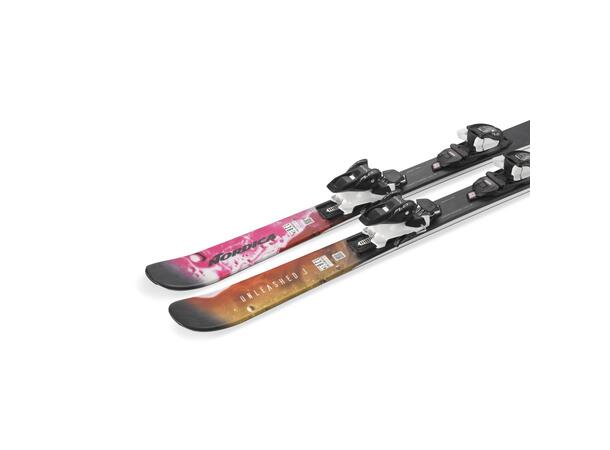 NORDICA UNLEASHED J +4.5 WB Rosa 128 Skidpaket ink.bindning J4.5WB (0C9021MH) 