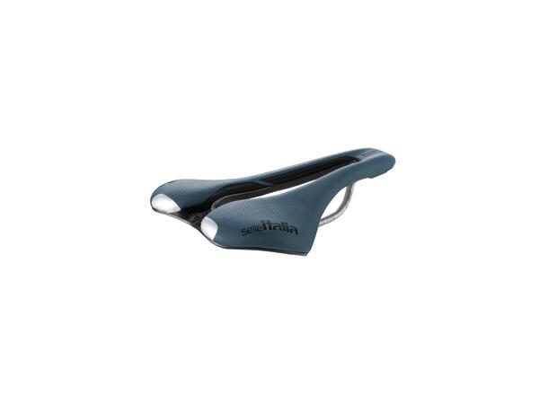 SELLE SLR BOOST GRAVEL TI316 SF Blå L Cykelsadel Gravel 
