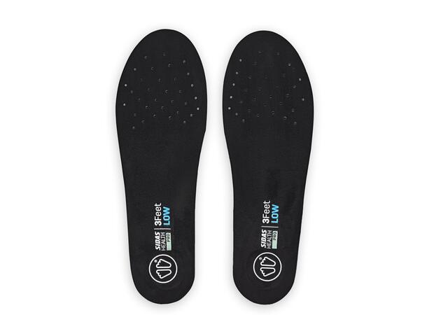 SIDAS 3FEET SLIM SH LOW Blå M Formade iläggssulor lågt fotvalv 