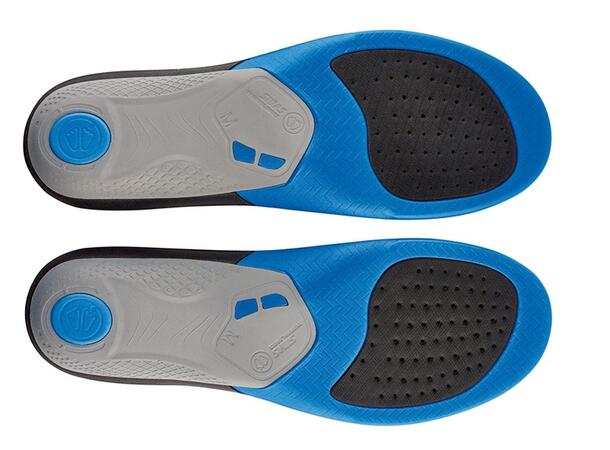 SIDAS 3FEET TRAIL LOW Blå XS Formade iläggssulor lågt fotvalv 