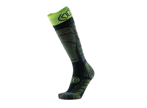 SIDAS SKI COMFORT SOCKS Svart/Gul 39-41 Skidstrumpor 