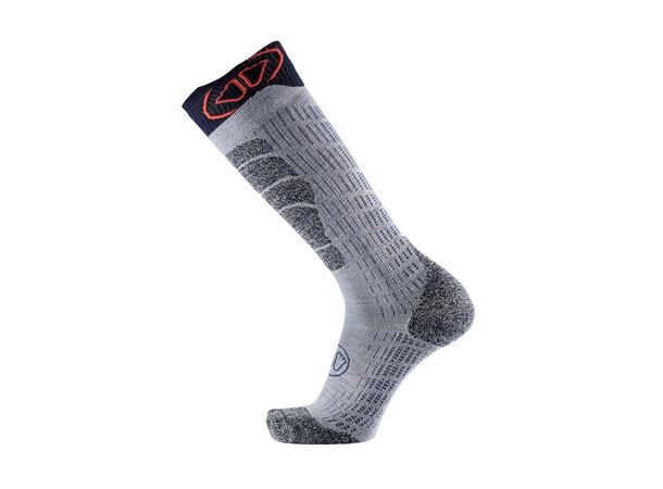 SIDAS SKI MERINO SOCKS Vit/Blå 39-41 Skidstrumpor merinoull 