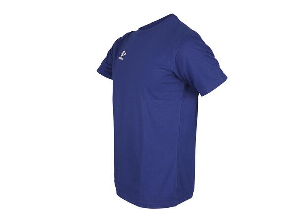 UMBRO Basic Tee Blå M T-shirt med rundhals 