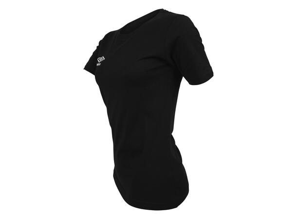 UMBRO Basic Tee W Svart 36 T-shirt med rundhals dam