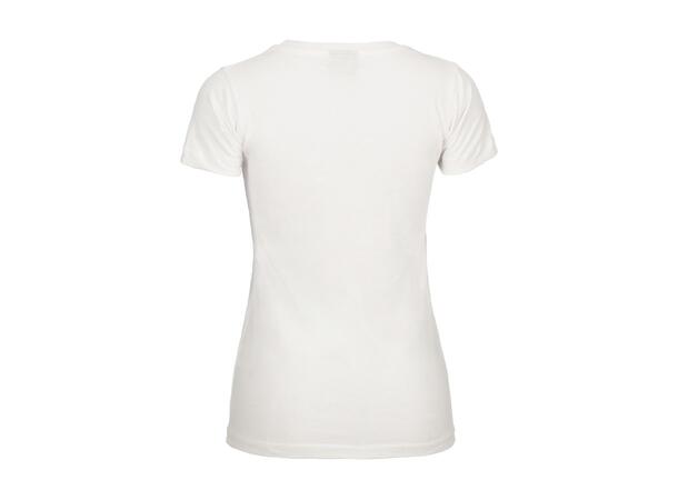 UMBRO Basic Tee W Vit 36 T-shirt med rundhals dam