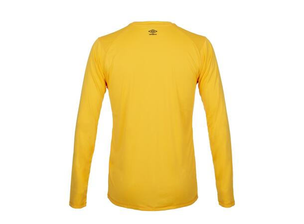 UMBRO Liga LS Jersey Jr Gul 116 Matchtröja lång ärm junior 