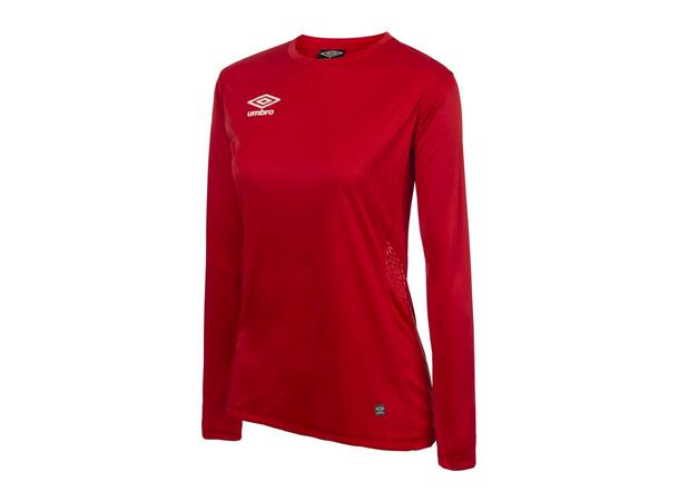 UMBRO Liga LS Jersey W Röd 42 Matchtröja lång ärm dam 