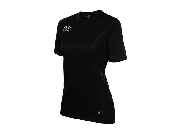 UMBRO Liga SS Jersey W Svart 40 Matchtröja kort ärm dam 