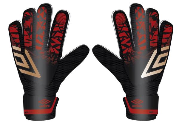 UMBRO Neo Club Glove Jr Svart/Guld 4 Målvaktshandske junior 