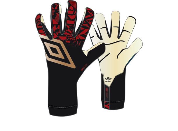 UMBRO Neo League Glove Jr Svart/Guld 5 Målvaktshandske junior 