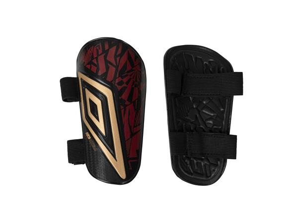 UMBRO Neo Shield Guard W/Straps Svart M Benskydd 