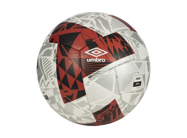 UMBRO Neo Swerve Premier FB Vit/Röd 5 Fotboll FIFA Basic 