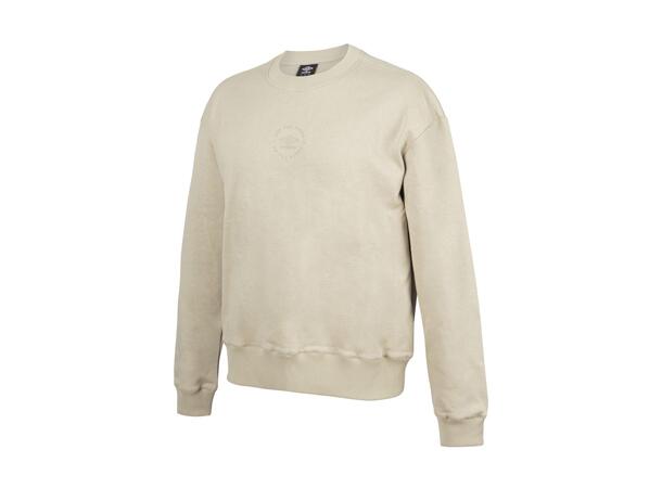 UMBRO RLXD Sweat Beige L Sweatshirt med rundhals 