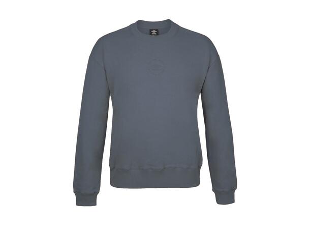 UMBRO RLXD Sweat Blågrå S Sweatshirt med rundhals 