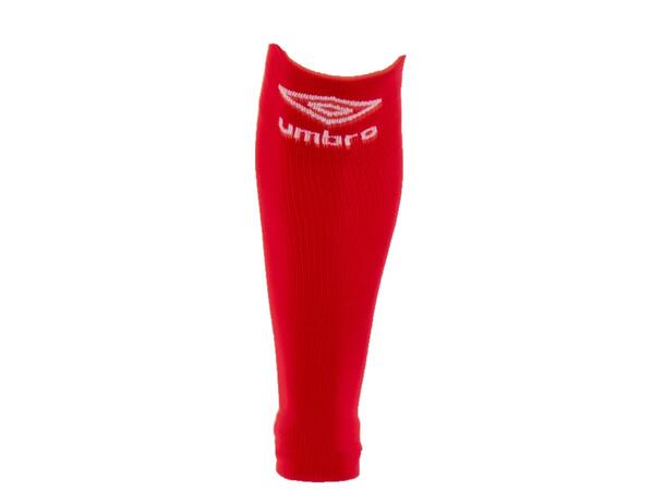 UMBRO UX Elite No Foot Röd/Vit SR Fotbollsstrumpor utan fot 