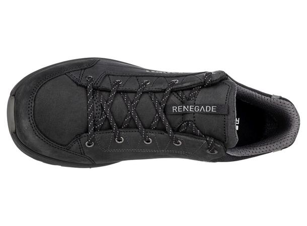 LOWA RENEGADE EVO GTX LO Svart/Grå 9,5 Vandringssko med Gore-Tex 