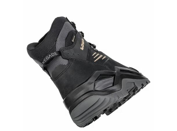 LOWA RENEGADE EVO GTX MID Svart 8,5 Vandringskänga med Gore-Tex 