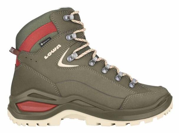 LOWA RENEGADE EVO GTX MID WS Grön 6 Vandringskänga med Gore-Tex dam 