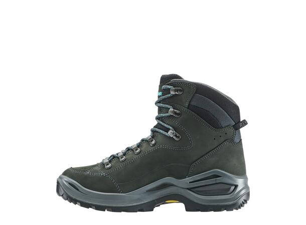 LOWA RENEGADE EVO GTX MID WS W Grå 4,5 Vandringskänga med bred läst dam 