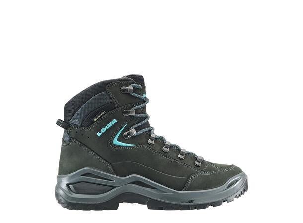 LOWA RENEGADE EVO GTX MID WS W Grå 7 Vandringskänga med bred läst dam 